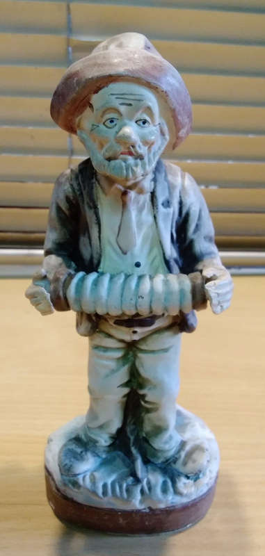 Portuguese musician figurine