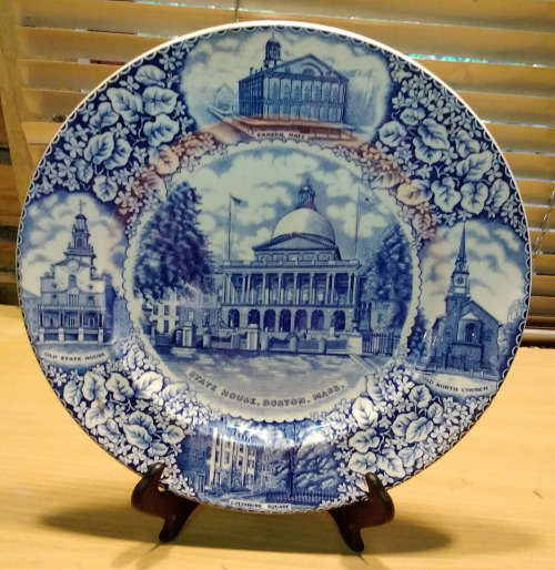 Adams plate made for Stearns Boston