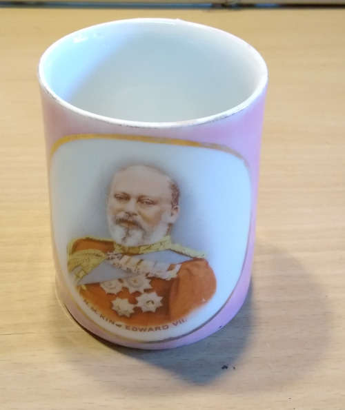 King Edward vii mug c1905