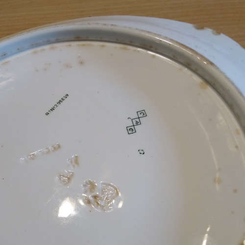 19th century tureen platter