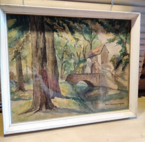 Nandt Depondt painting 1946