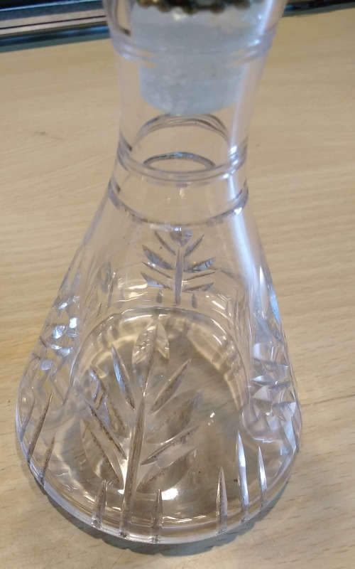 Crystal bottle