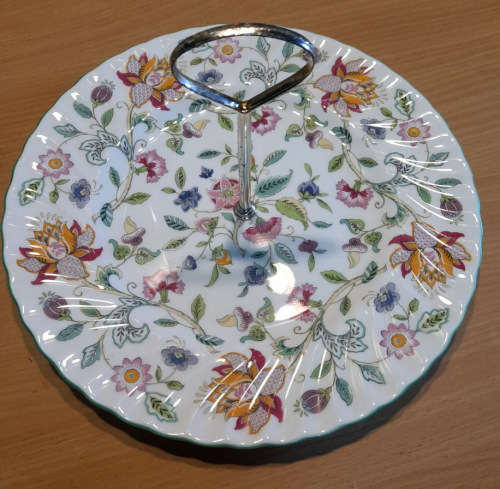 Haddon hall Minton plate by John Wadsworth