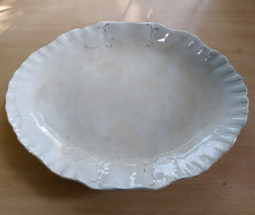 Large Burgess and Leigh platter c1912