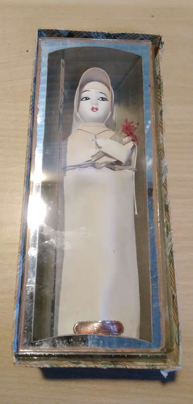 Japanese silk doll