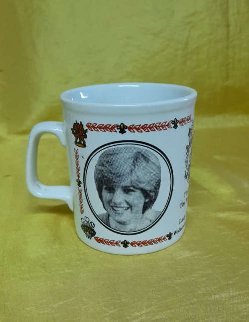Commemorative marriage mug 1981