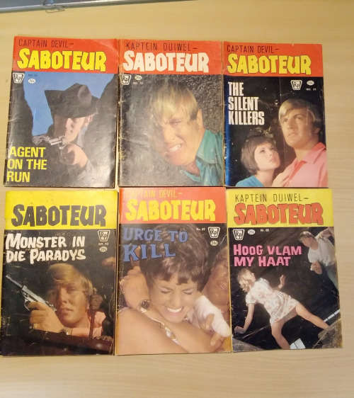 Saboteur photo story books