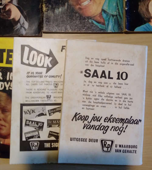 Saboteur photo story books