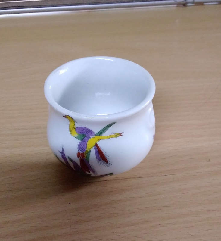 Small Royal worcester Canadian steamship lines pottery