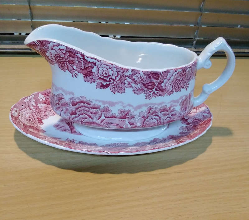 Woods ware gravy boat
