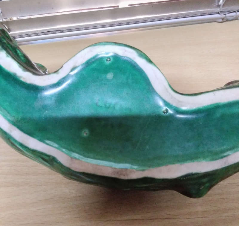 Lucia ware log vase