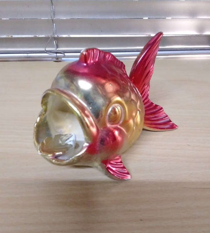 Fish shape ashtray