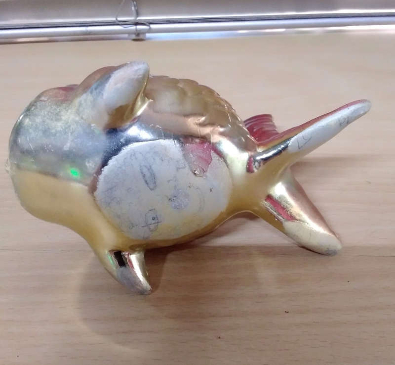 Fish shape ashtray