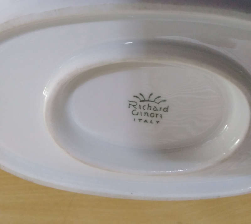 Richard Ginori sauce boat