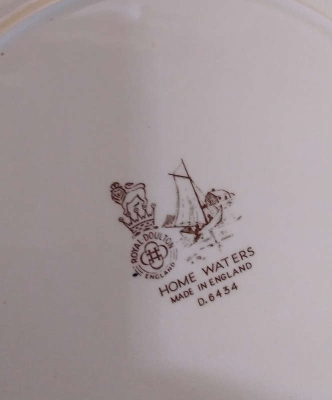 Royal doulton home waters plate