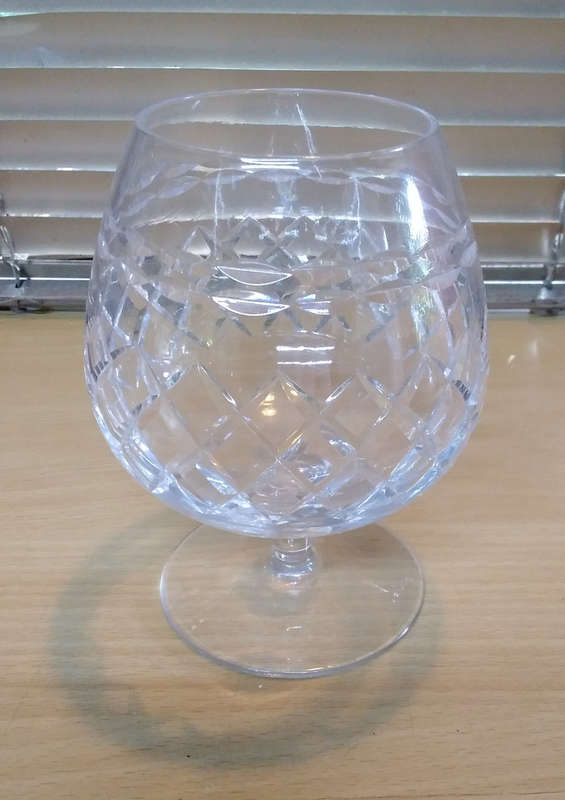 Crystal goblet