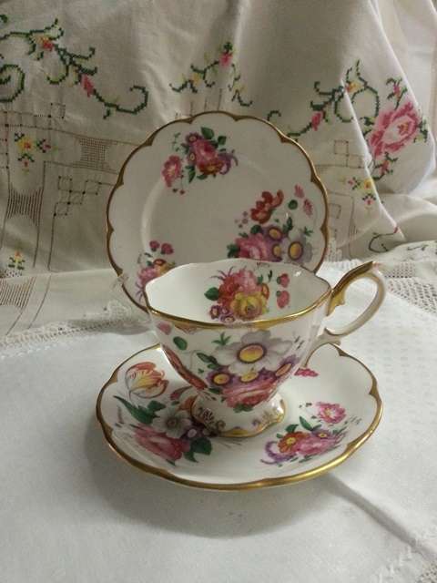 Royal Albert  Tea Trio -  Lady Angela has invited you to tea!