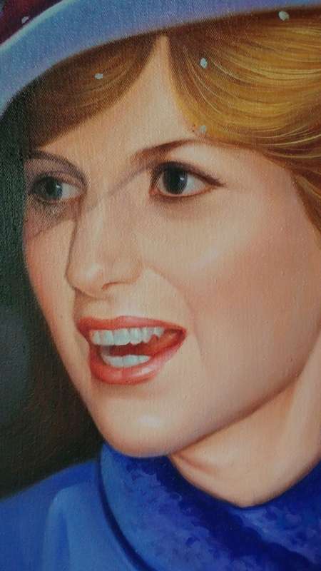 DIANA Remembered -Stunning Portrait of Her Royal Highness Diana