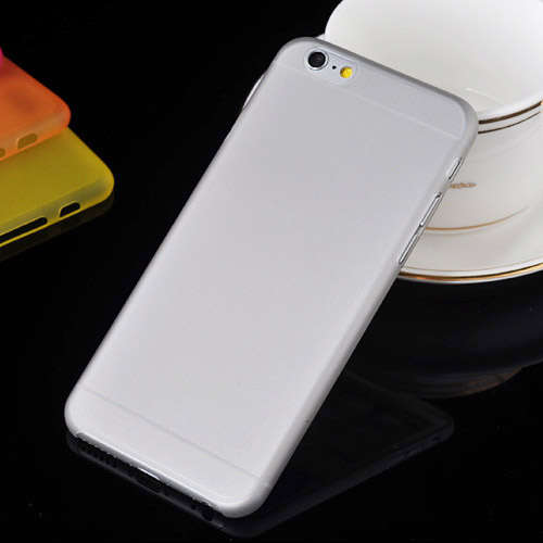Only 0.3mm! Ultra Slim Case for iPhone 6 + FREE Screen Guard, Matt Gray Color