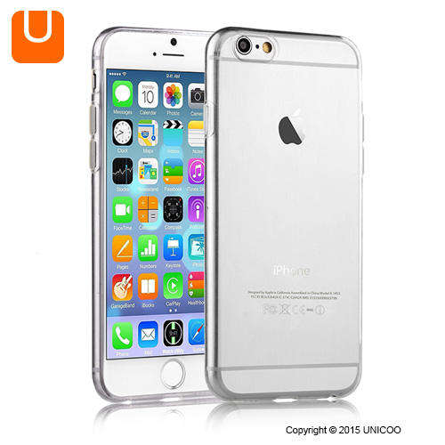 Only 0.5mm! Unicoo Ultra Slim Soft Case for iPhone 6 and a FREE Screen Guard, Crystal Clear