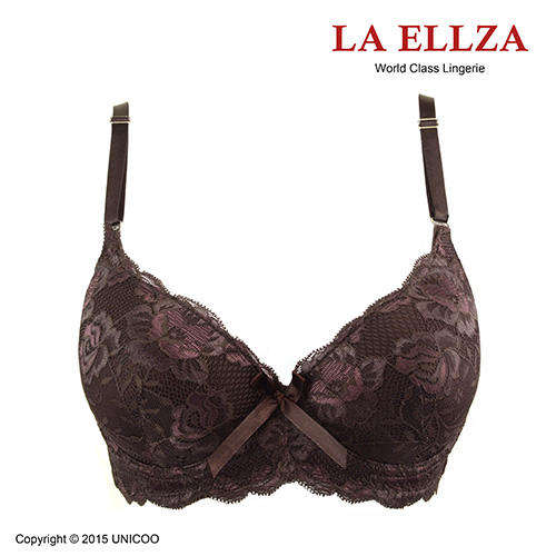 LA ELLZA Padded Bra Olive Brown Color - Unicoo Online Shopping