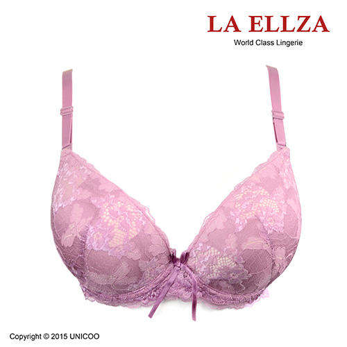 LA ELLZA Padded Bra Sherbet Pink - Unicoo Online Shopping