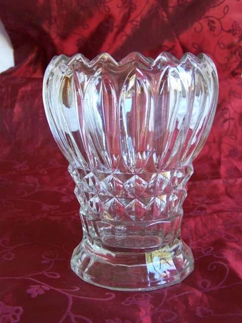 Cut Glass Vase