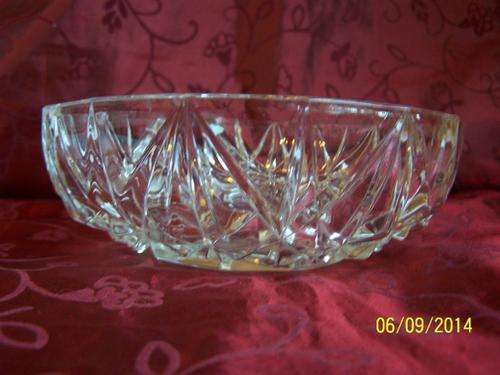 Cut Glass Dish