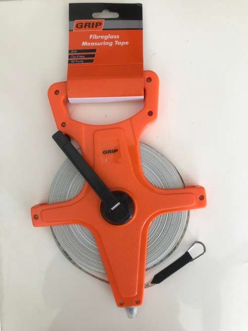 Grip Fibreglass Measuring Tape - 50m