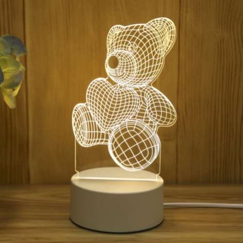 Creative 3D Visualization Lamp
