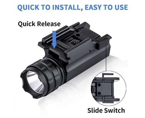 Rail-Mounted Tactical LED Light MGL-005U