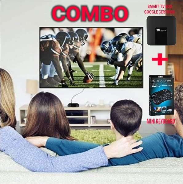 TX3 Mini Smart TV Box with Wireless Mini Keyboard