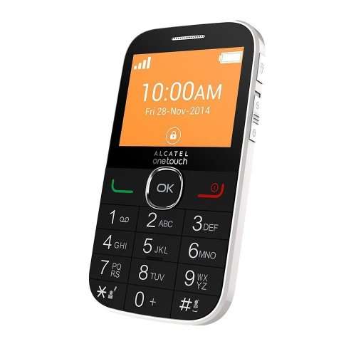 ALCATEL 20.08 BIG BUTTON/ICON PHONE