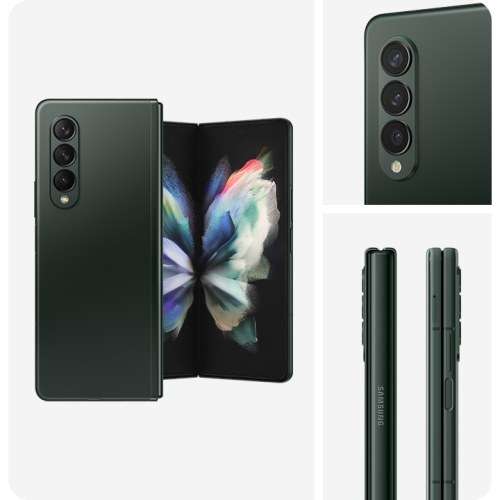 SAMSUNG GALAXY Z FOLD 3 - GREEN - DUAL SIM (local stock)