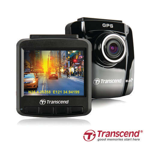 TRANSCEND DRIVEPRO 220-DASHCAM**with GPS, WIFI, lane departure & forward collision warning, etc. etc
