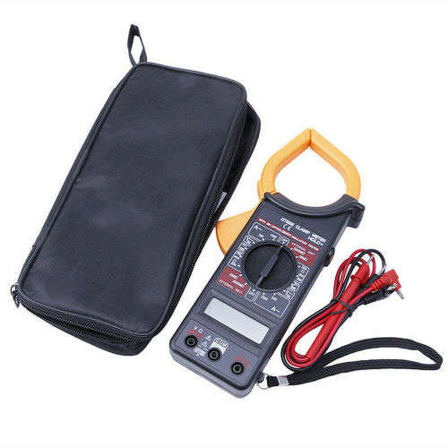 DT266 Digital Voltmeter Amperemeter Multimeter Volt AC DC Tester Clamp