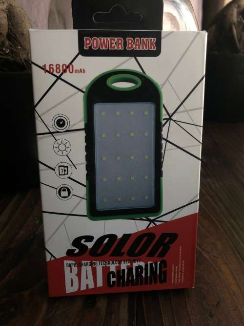 16800mAh  SOLAR POWER BANK