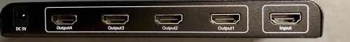 HDMI 1 IN 4 SPLITTER+GIFT