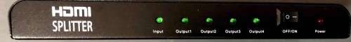 HDMI 1 IN 4 SPLITTER+GIFT