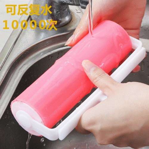 Washable Roller Cleaner Lint Sticky Picker Pet Hair Fluff Remover Brush ReusableWashable 2pcs