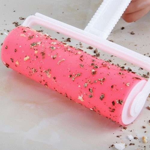 Washable Roller Cleaner Lint Sticky Picker Pet Hair Fluff Remover Brush ReusableWashable 2pcs