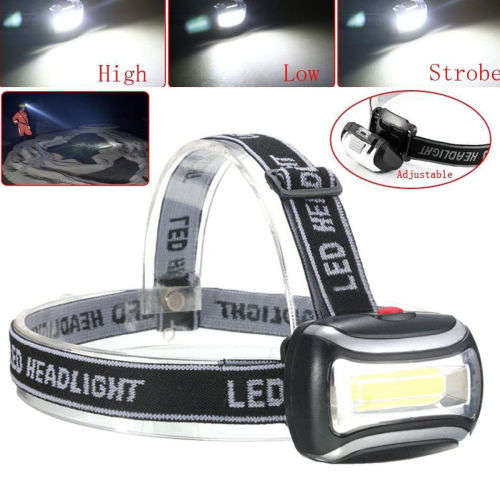 COB head light- COB Head Lamp x 2