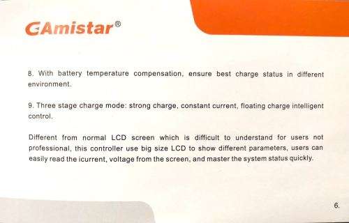 30 Amp Solar Charge Controller