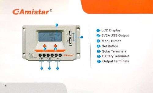 30 Amp Solar Charge Controller