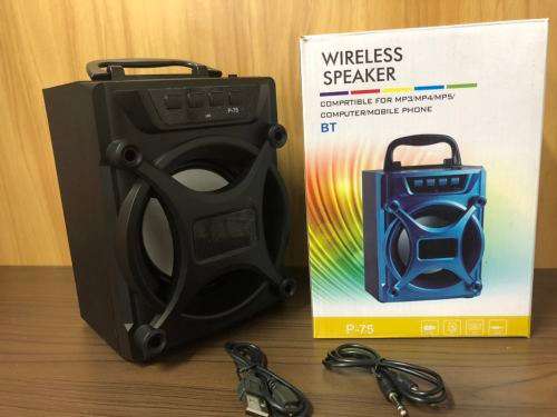 BLUETOOTH WIRELESS SPEAKER P75 Bluetooth Portable