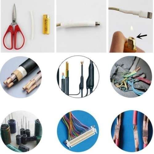Heat Shrink Tubing Tube Set 8 Size Multi color 530pcs