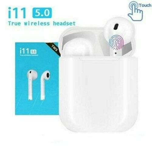 i11 True Wireless Bluetooth Airpods Earphones For ALL PHONES Earbuds Earplugs
