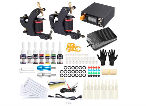 tattoo kits  2 - 2 Machines and Carry Case