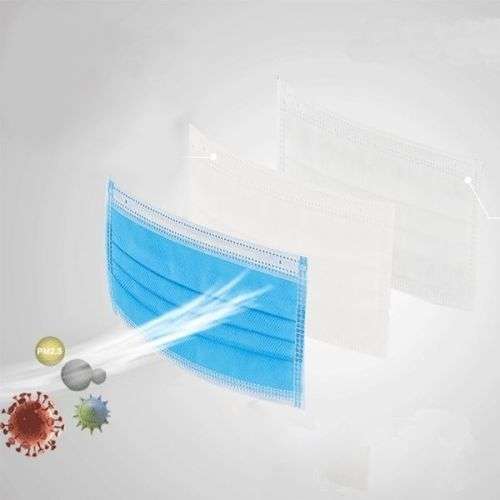 Face masks 50Pcs 3-Layer Disposable Face Masks Non-woven Dustproof Mask Health Care