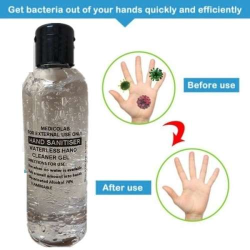 75% Alcohol  Disposable Hand Sanitizer  Gel(DELIVERY DURING LOCK-DOWN)